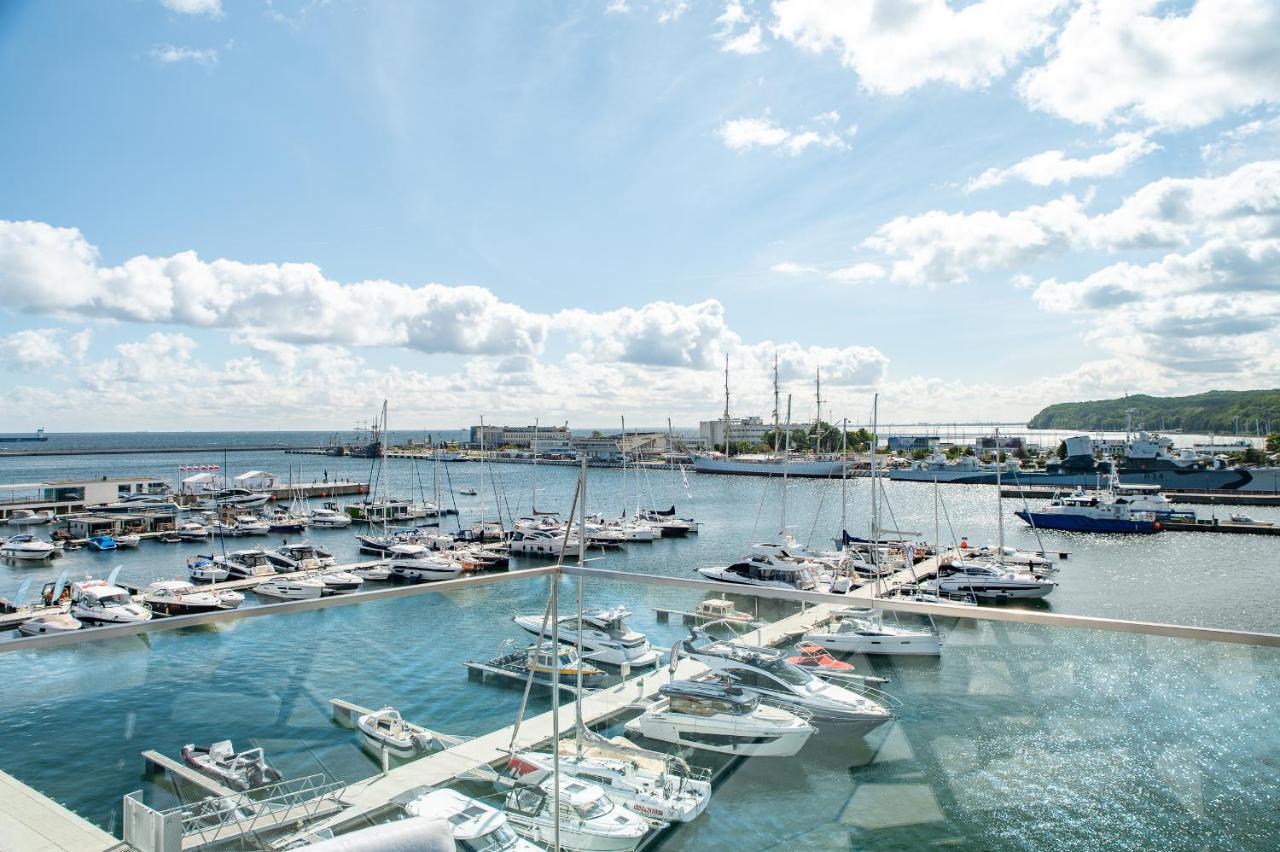 Yacht Park Premium Apartment Sea View Gdynia Esterno foto