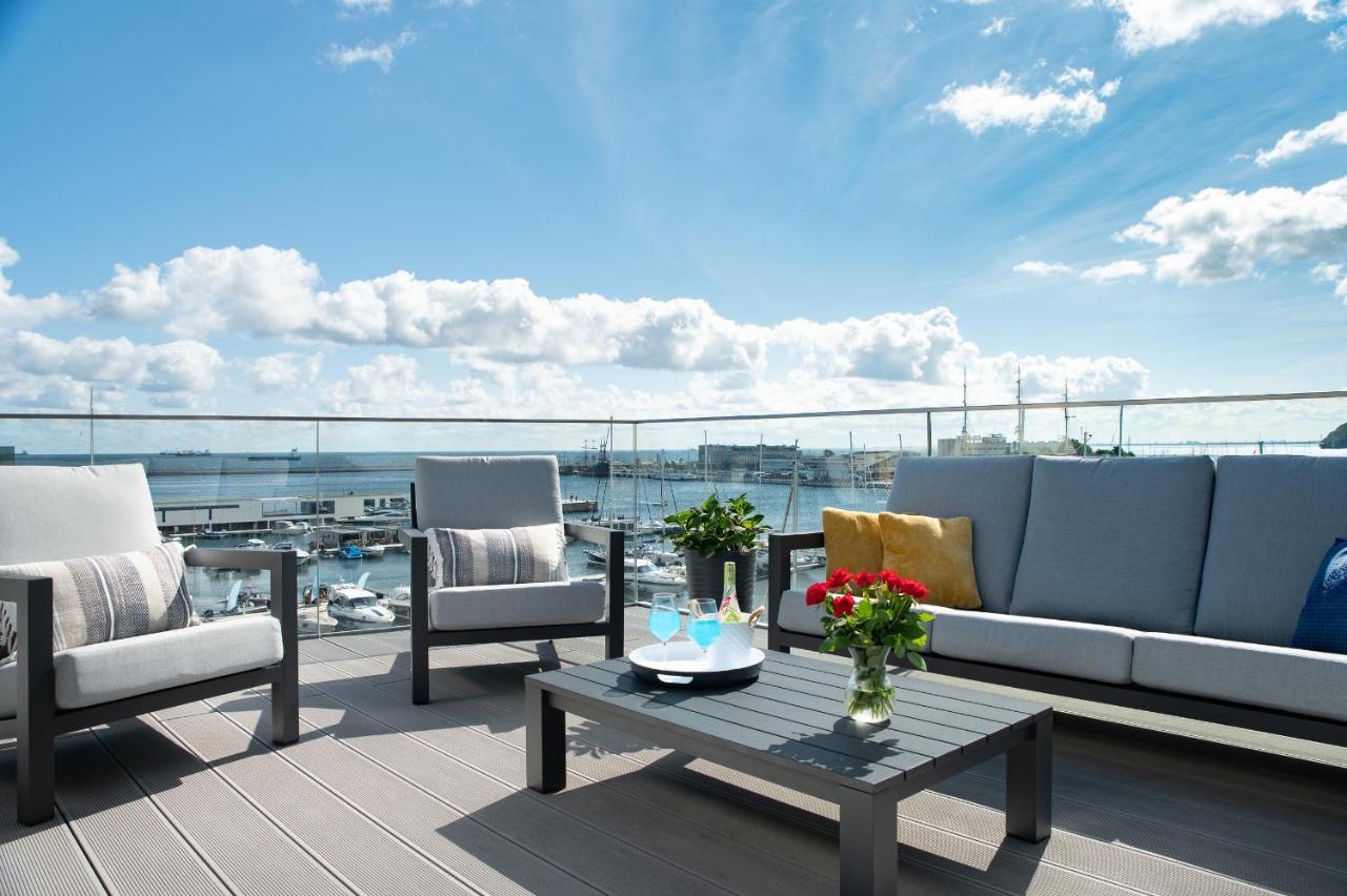 Yacht Park Premium Apartment Sea View Gdynia Esterno foto