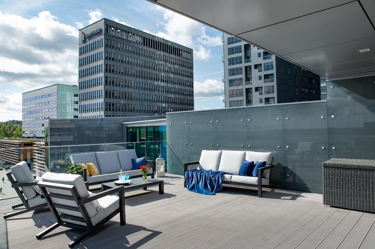Yacht Park Premium Apartment Sea View Gdynia Esterno foto