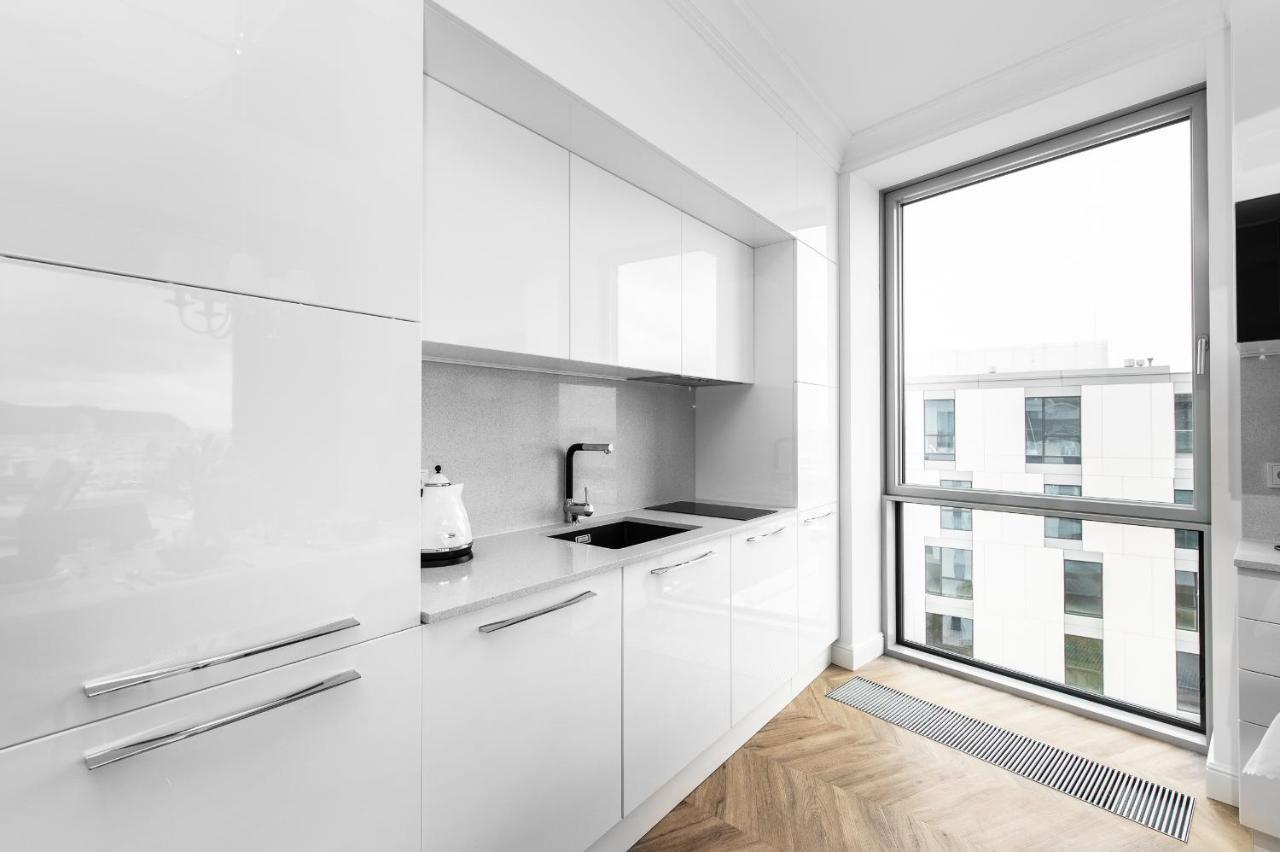 Yacht Park Premium Apartment Sea View Gdynia Esterno foto