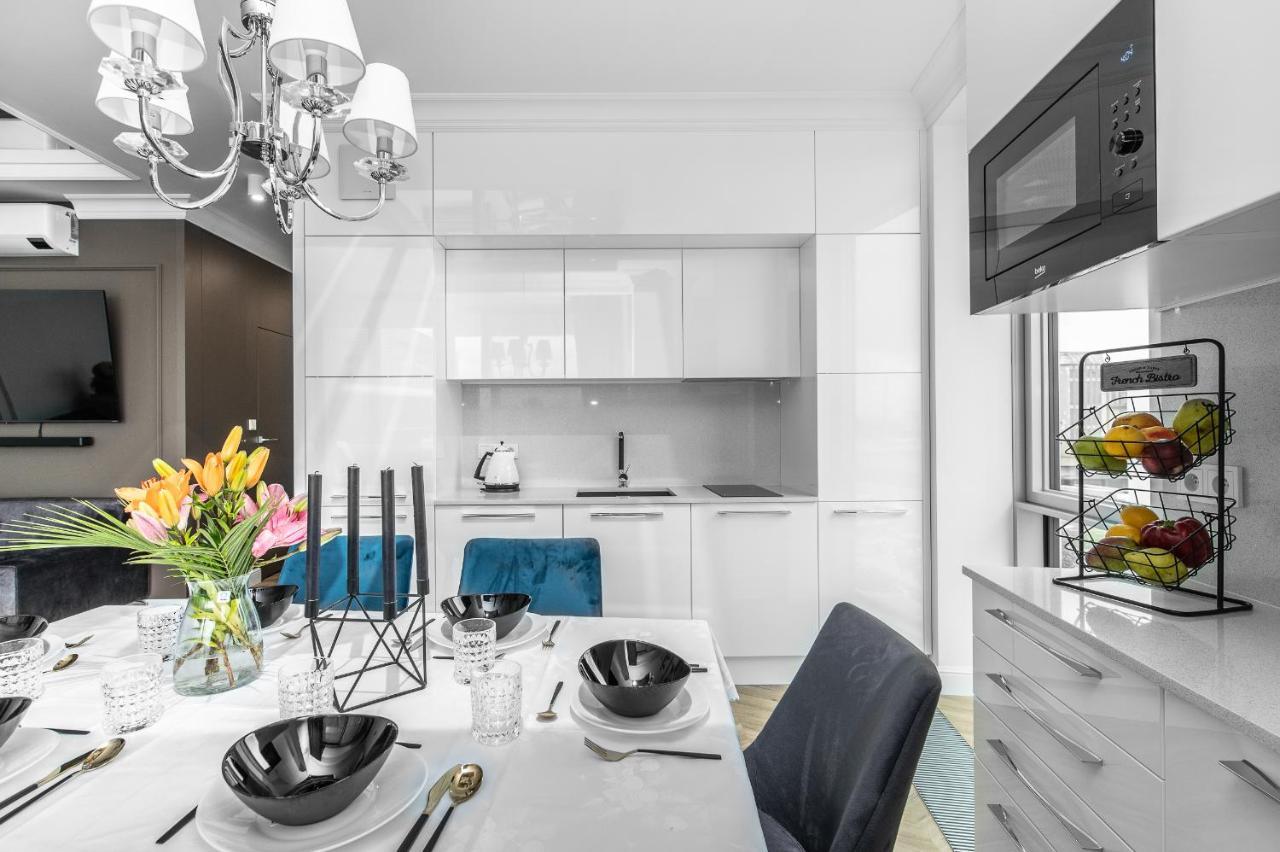 Yacht Park Premium Apartment Sea View Gdynia Esterno foto