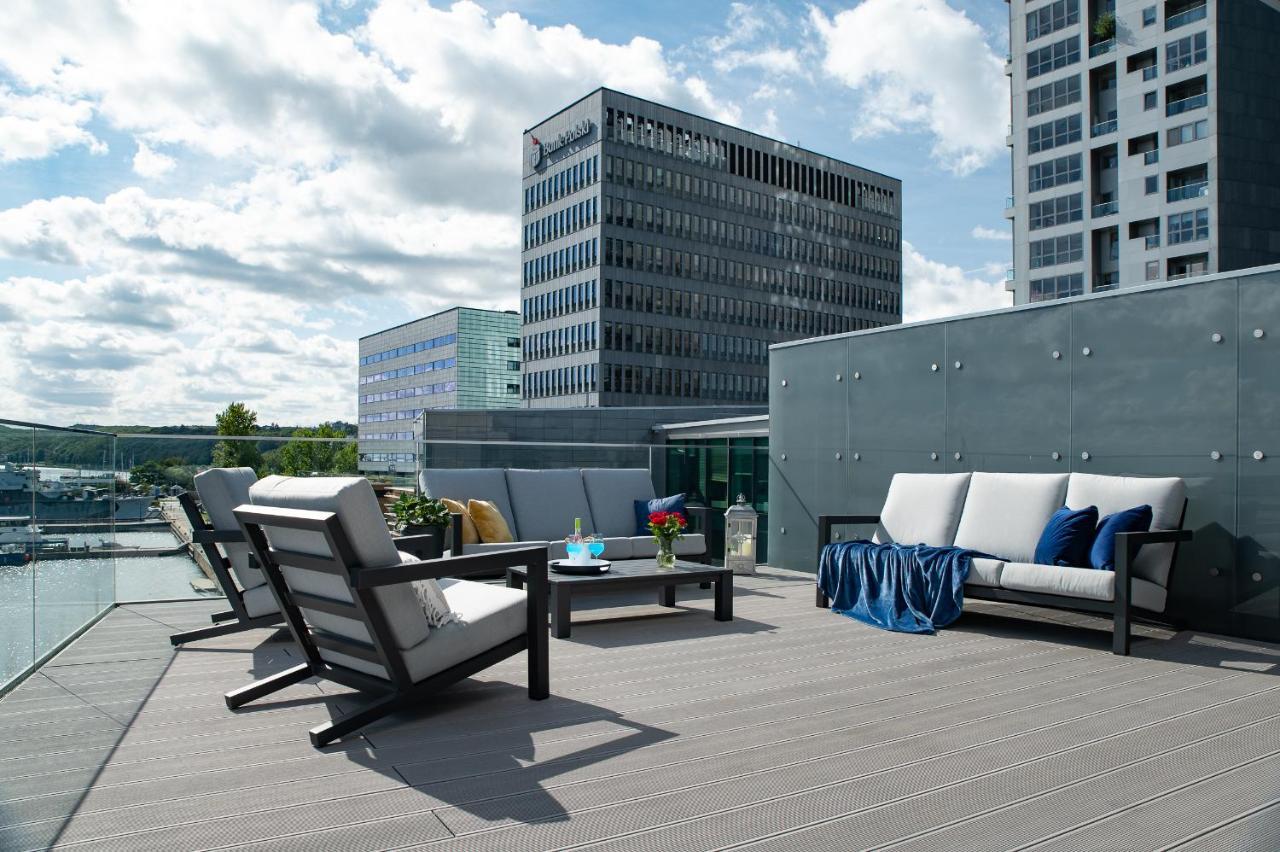 Yacht Park Premium Apartment Sea View Gdynia Esterno foto