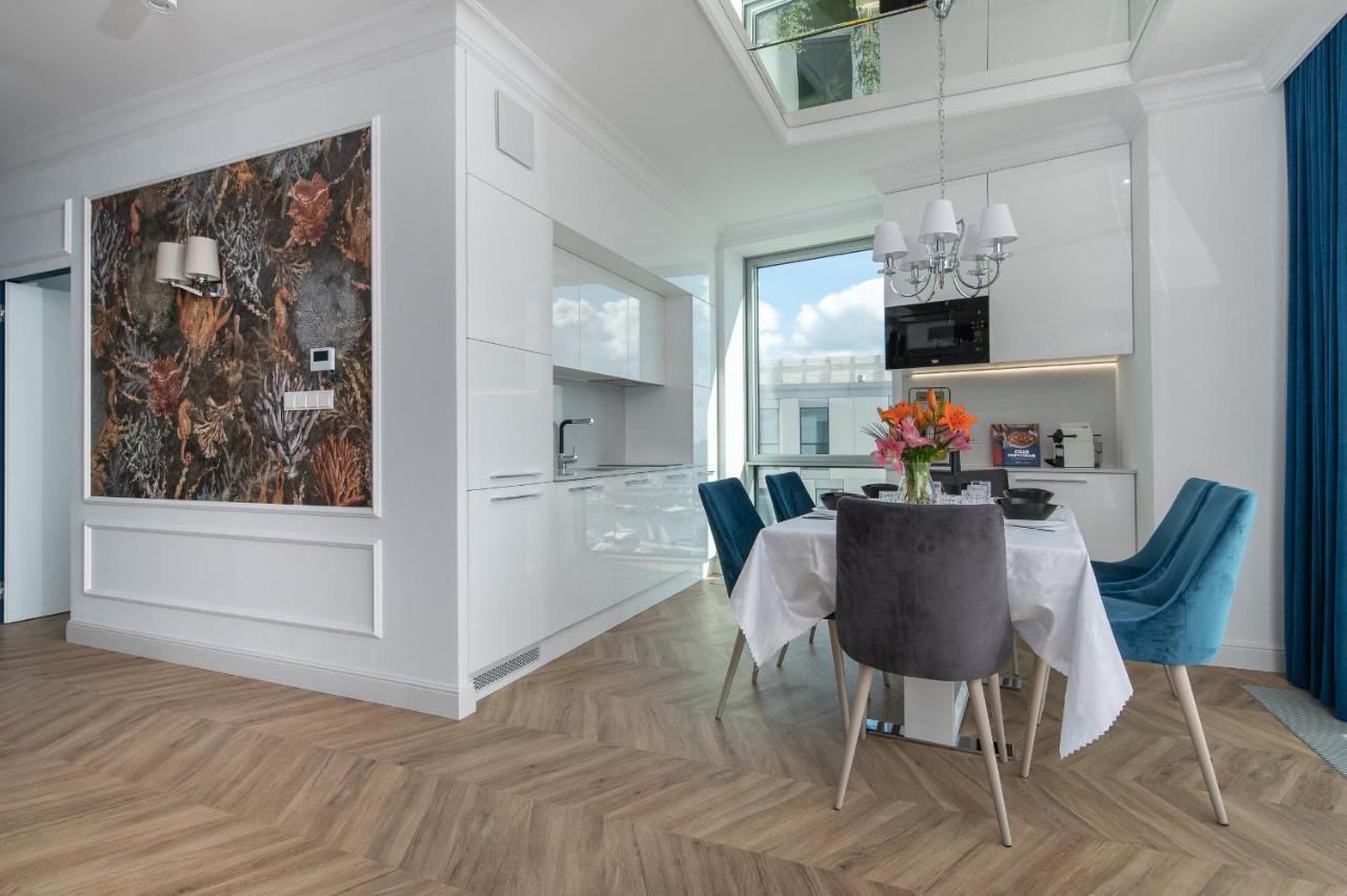 Yacht Park Premium Apartment Sea View Gdynia Esterno foto