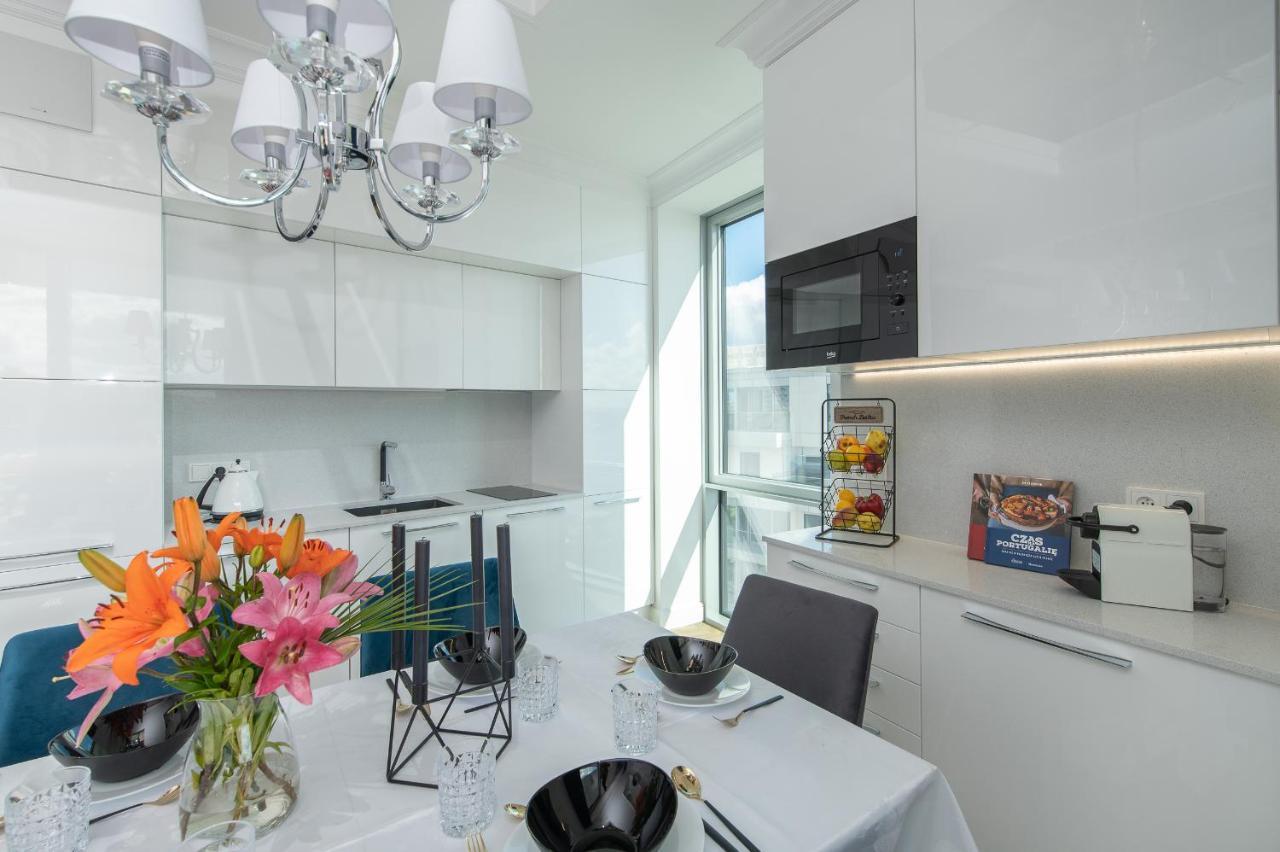 Yacht Park Premium Apartment Sea View Gdynia Esterno foto